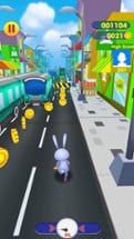 3D Rabbit Street Racer Escape Police Free Games Image