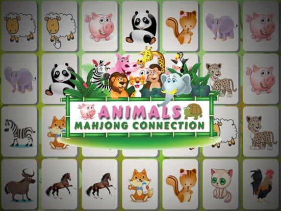 Animals Mahjong Connection Game Cover