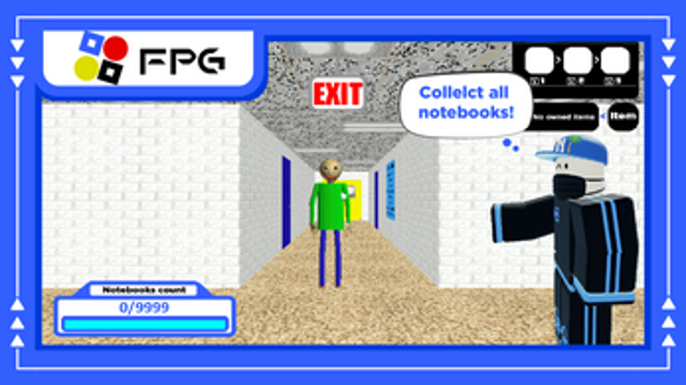 Baldi's Basics With 3000 Notebooks! Image