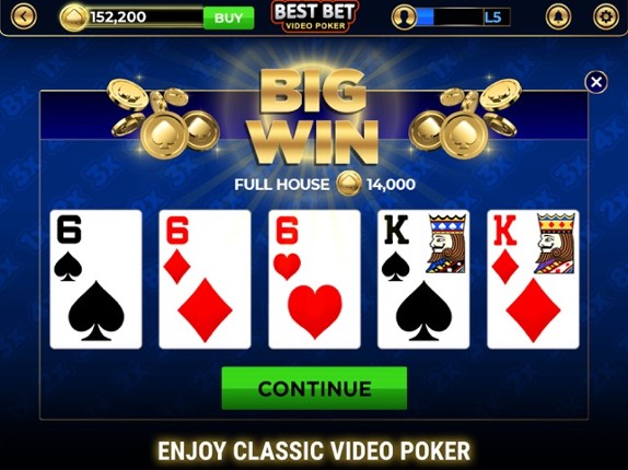 Best Bet Video Poker screenshot