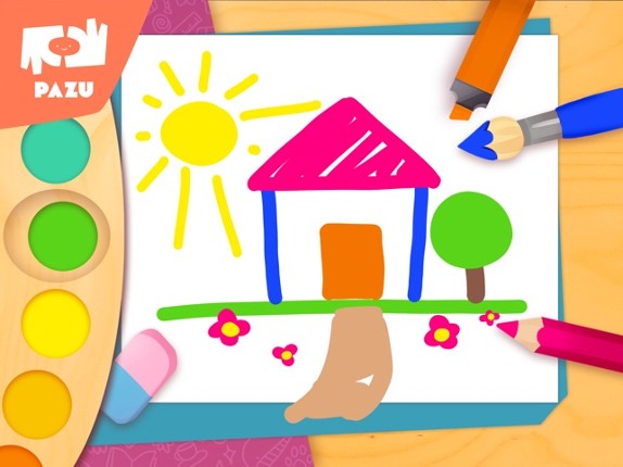 Coloring games for kids 2-6 screenshot