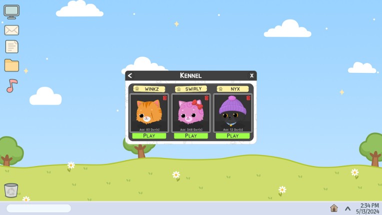 Digital Desktop Cats screenshot