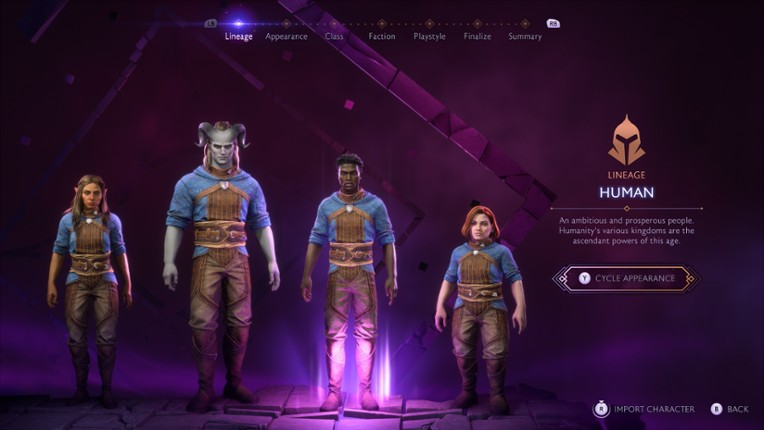 Dragon Age: The Veilguard Character Creator Image