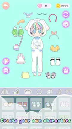 DIY Anime Doll: Dress Up Game screenshot