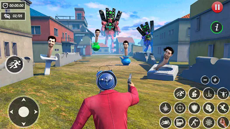 Toilet Games-My Toilet Monster screenshot