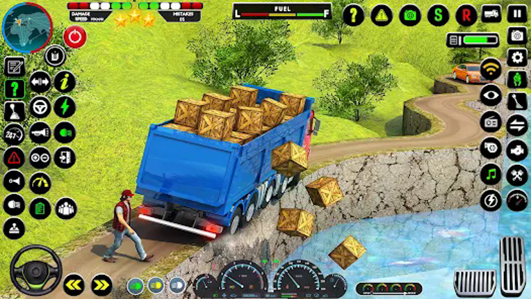 Cargo Truck 3D City Truck Game screenshot