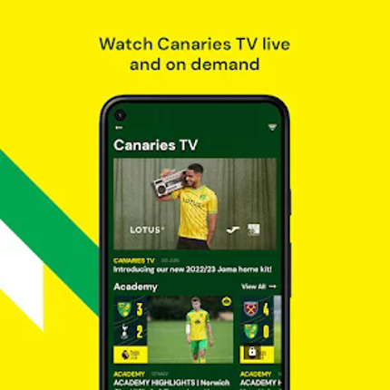 Norwich City FC screenshot