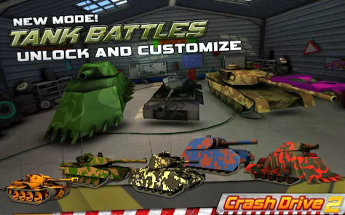Crash Drive 2: 3D racing cars screenshot