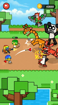 Merge Block Beast:Animal Clash screenshot