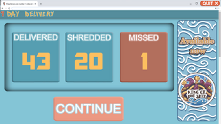 1 Day Delivery screenshot