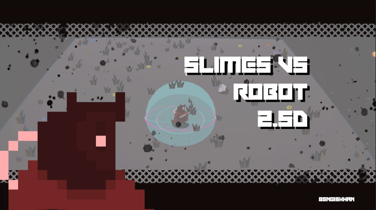 Games like Slimes Vs Robot 2.5D