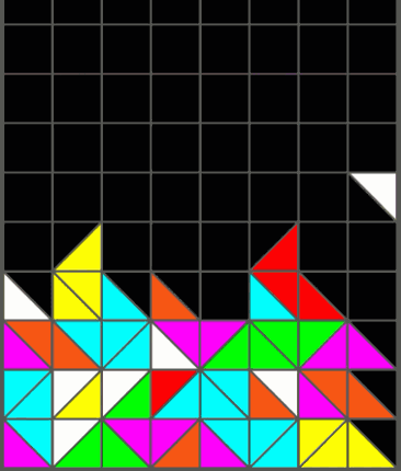Tritris screenshot