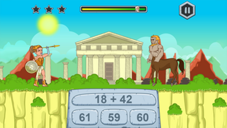 Zeus vs Monsters - Math Game screenshot