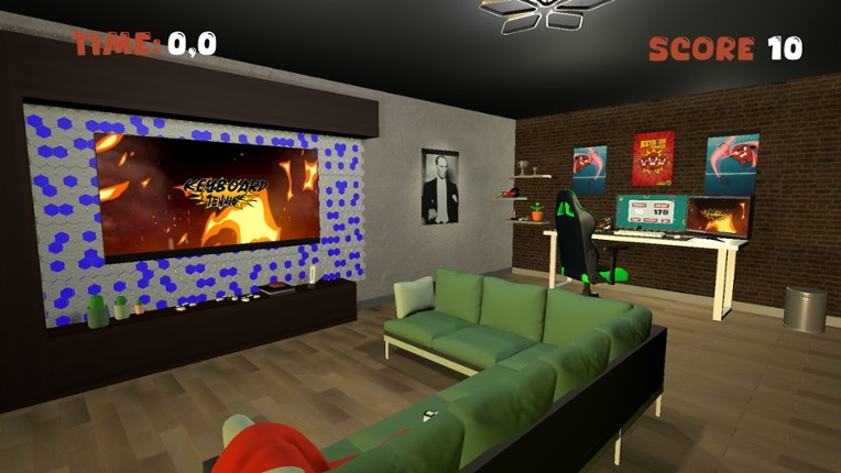 Keyboard Tennis screenshot