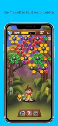 Kid Tarzan Bubble POP Shooter Image