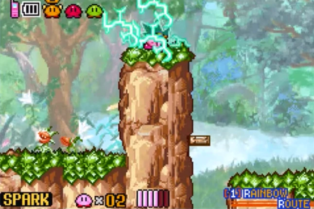 Kirby & the Amazing Mirror screenshot