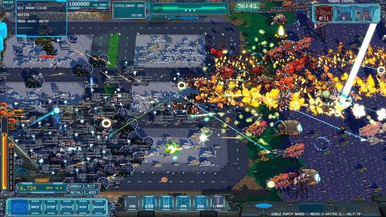 Mechs V Kaijus 2 screenshot
