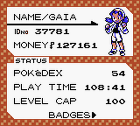 Pokemon Sinister Crystal screenshot