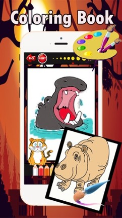 Preschool Coloring Book: coloring pages games free for toddlers and kids screenshot