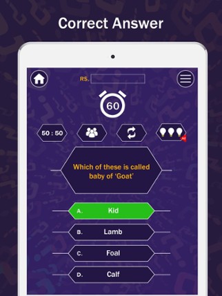 Quiz Time - Live KBC Trivia screenshot