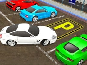 Realistic Car Parking 3D Image