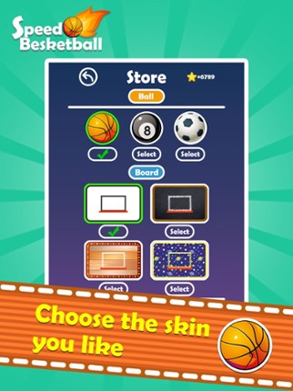 Speed Basketball screenshot