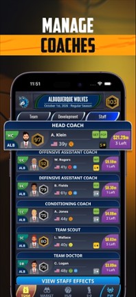 Ultimate Pro Basketball GM screenshot