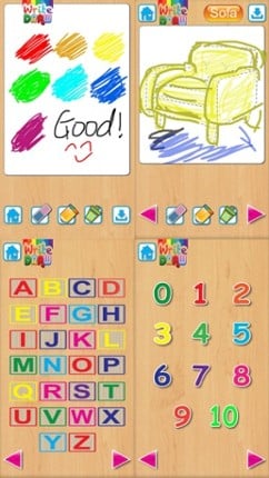 Write Draw Free - Learning Writing, Drawing, Fill Color &amp; Words Image