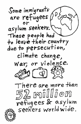 Zine: Immigrants & Refugees Are Welcome Here screenshot