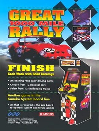 1000 Miglia: Great 1000 Miles Rally Game Cover