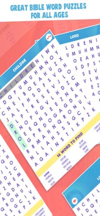 Bible Word Search Puzzle Games screenshot