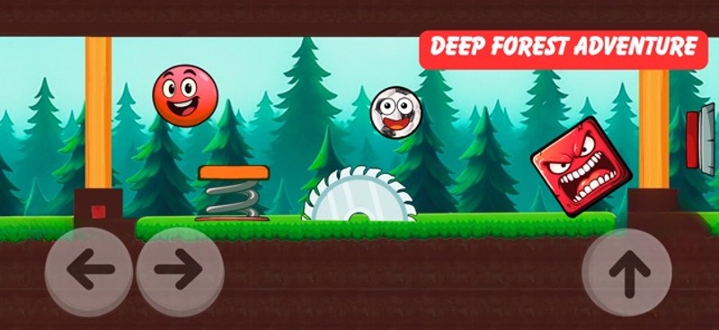 Bounce Ball 4 - Red Ball Hero screenshot
