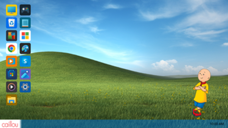 Caillou OS (2024 Edition) - Errors & OS Games screenshot