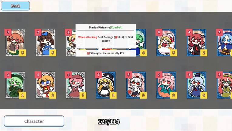 Cirno's Card Class screenshot