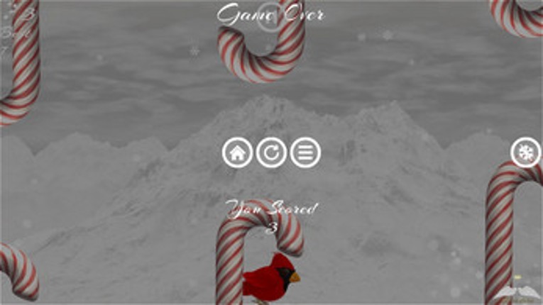 Coco The Christmas Bird Flying Image