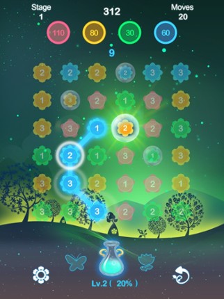 Flower Journey-Dual the Match screenshot