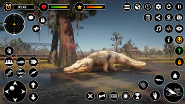 Animal Crocodile Attack Sim Image