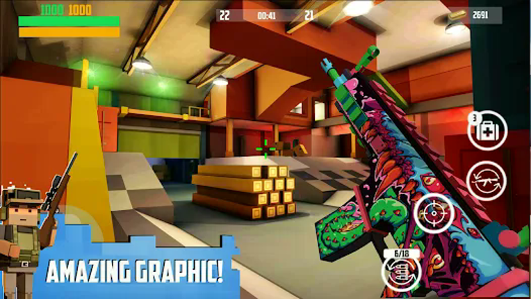 Block Gun 3D: FPS Shooter PvP Image