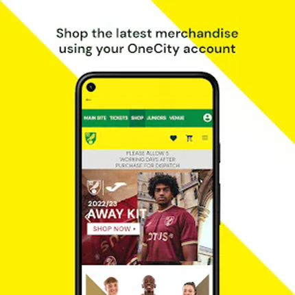 Norwich City FC screenshot