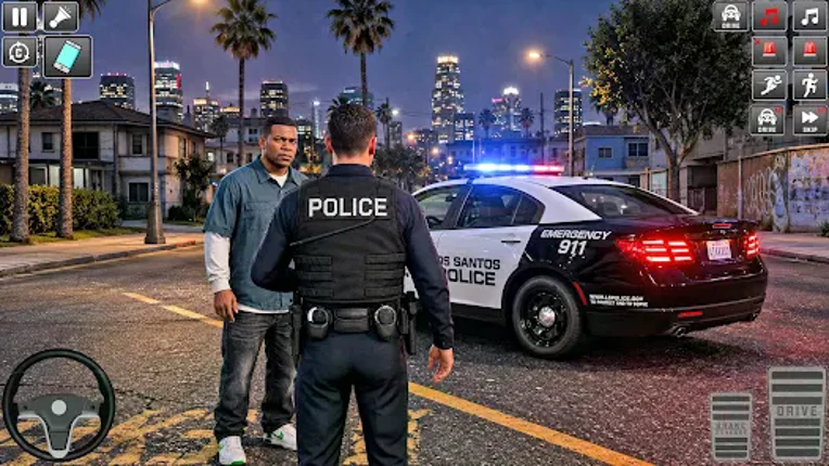 police Simulator: police car Image
