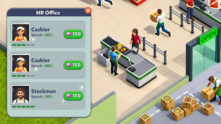 Superstore Story 3D Image