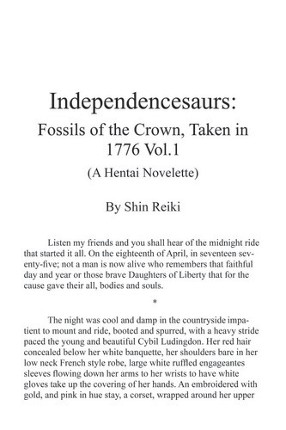 Independencesaurs Fossils of the Crown Taken in 1776 Vol.1 (Hentai Novelette) screenshot