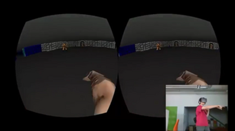 Wolfenstein 3D VR screenshot