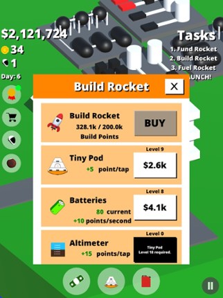 Idle Space Company Tycoon screenshot