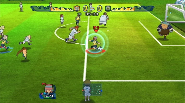 Inazuma Eleven Strikers screenshot