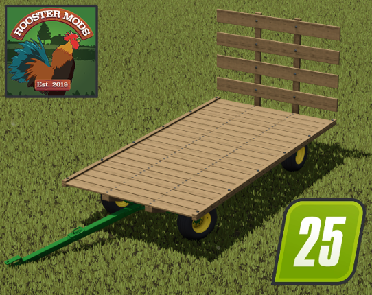 John Deere Hay Wagon Image