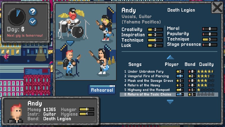 Legends of Rock screenshot