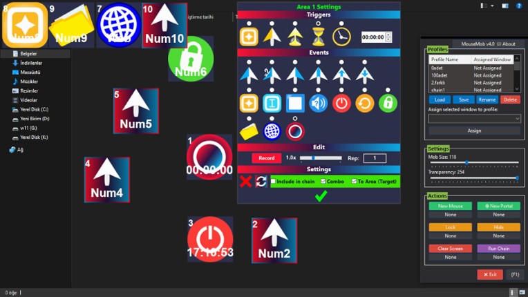 MouseMob – Keyboard & Mouse Automation screenshot