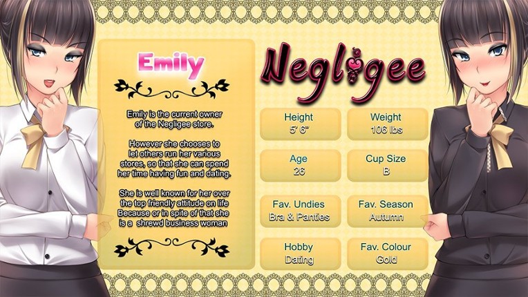 Negligee screenshot