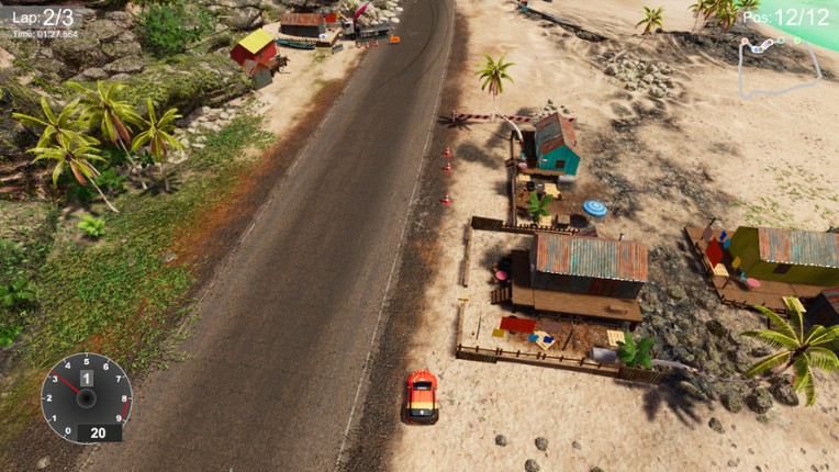 Neon Curves Racing screenshot